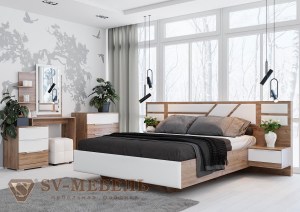 Модульная спальня Лагуна-8 (SV-мебель)